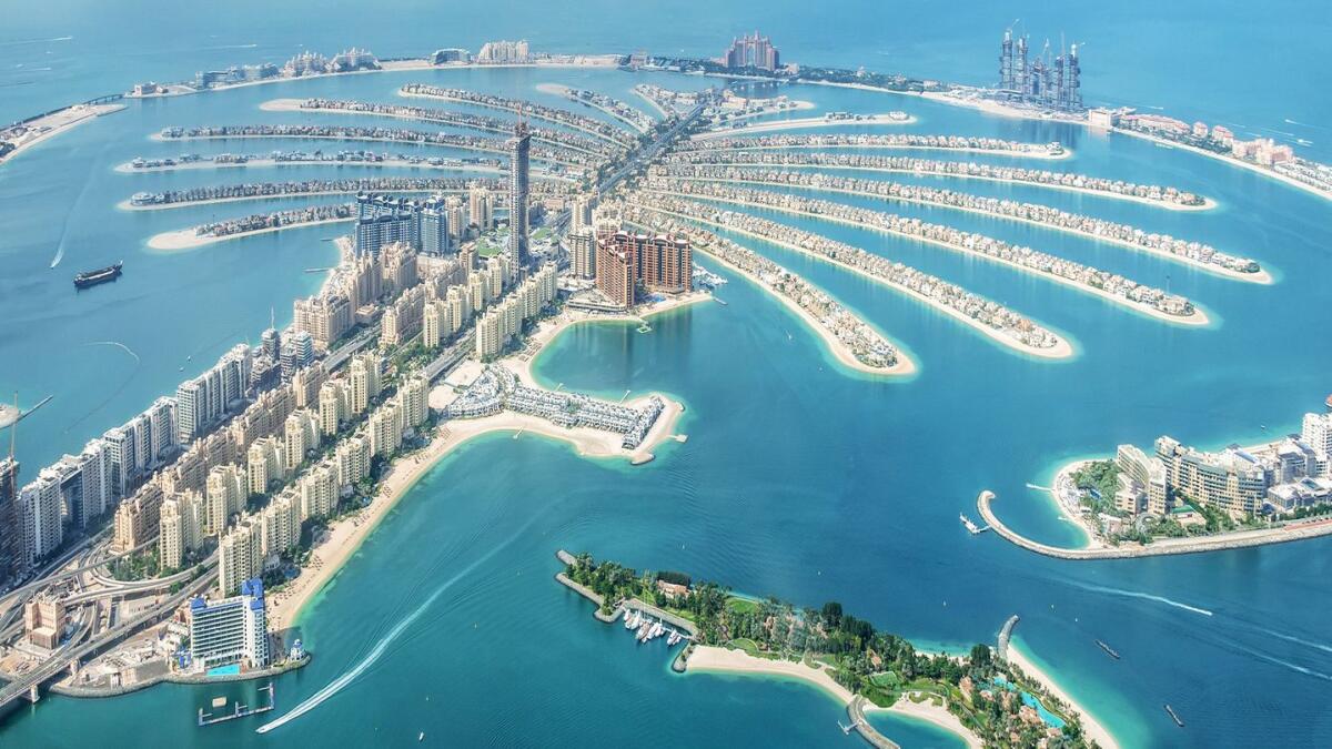 The highest quarterly performer was Palm Jumeirah (9.5 per cent). — KT file