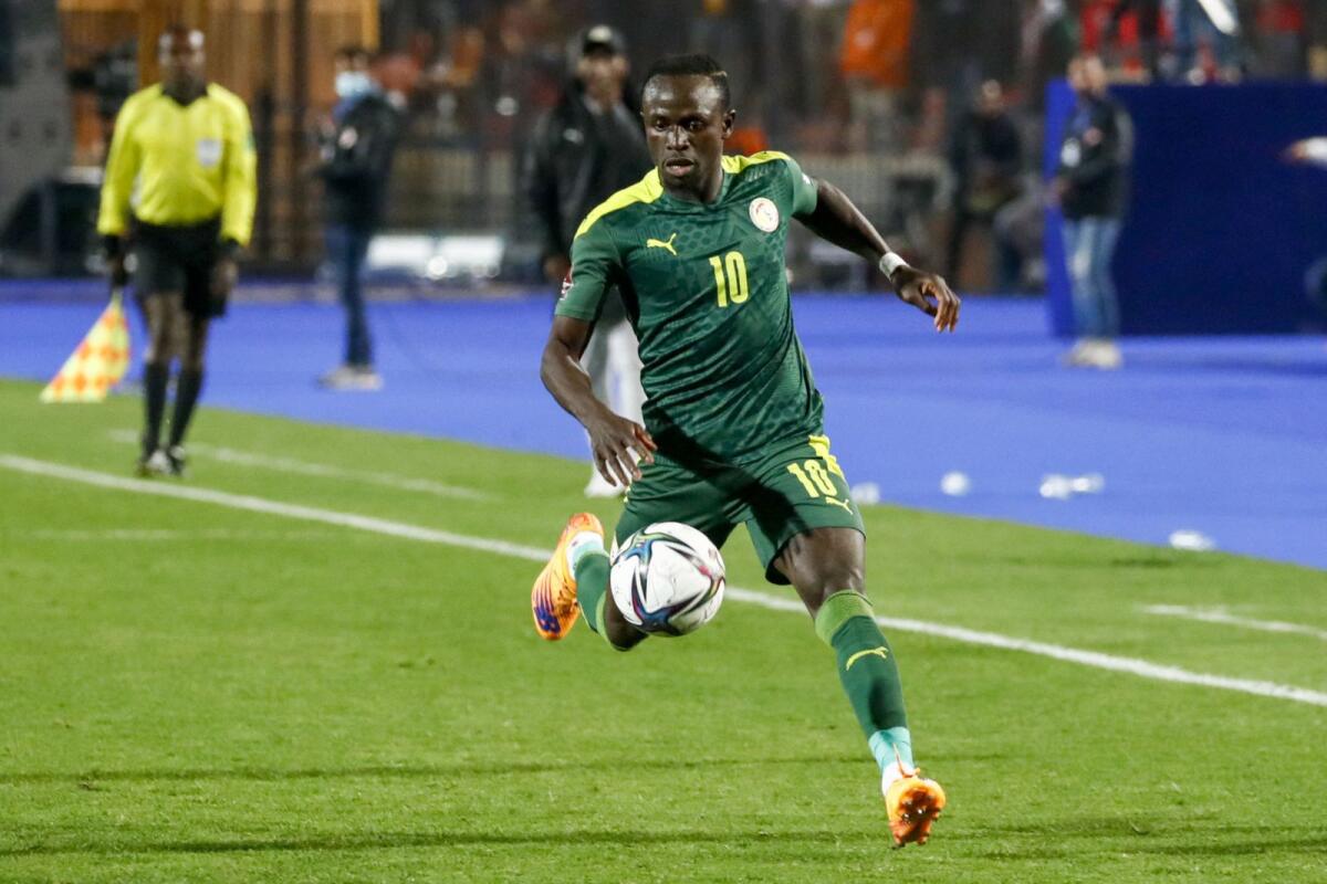 Senegal forward Sadio Mane. — AFP file