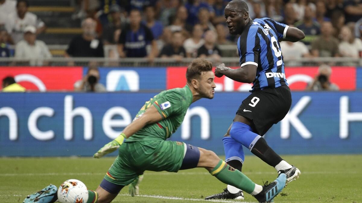 Lukaku scores as Contes Inter reign starts in style