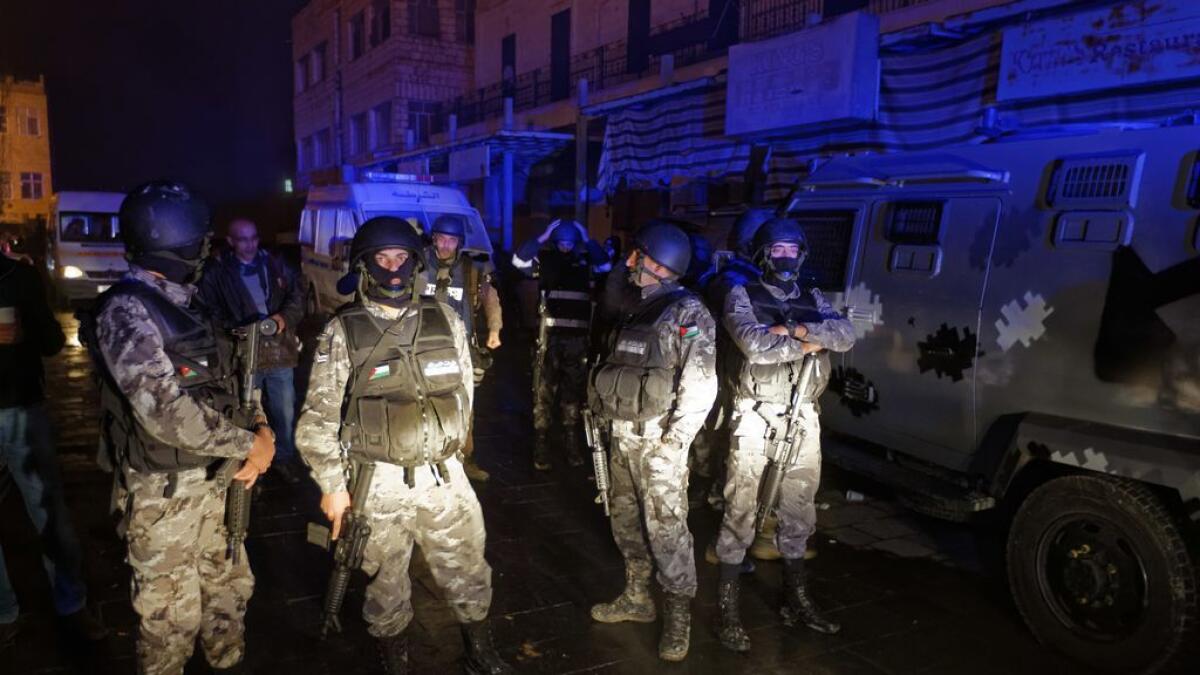 Jordan declares end of castle siege, says four gunmen killed