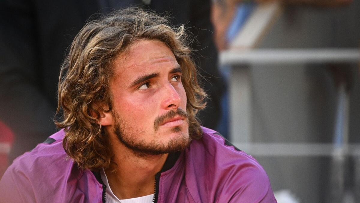 Greece's Stefanos Tsitsipas after losing the French Open final against Serbia's Novak Djokovic. — AFP
