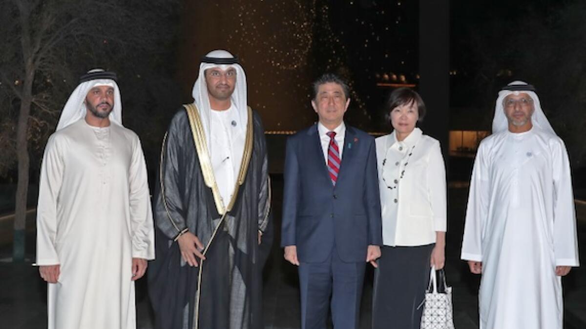 Video: Japanese PM visits Founders Memorial in UAE