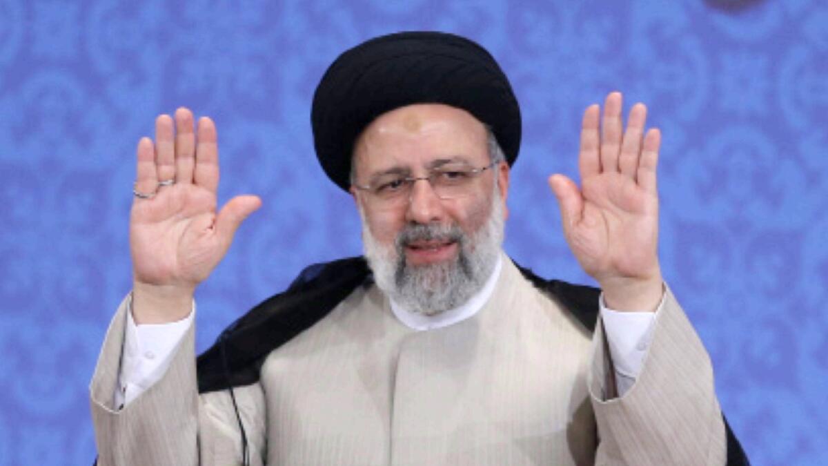 Iranian President Ebrahim Raisi. — AP file
