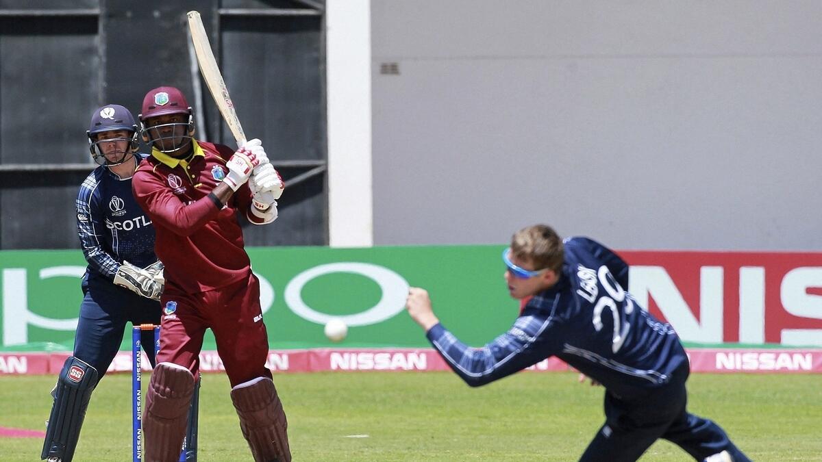 Windies reach World Cup with controversial win over Scotland