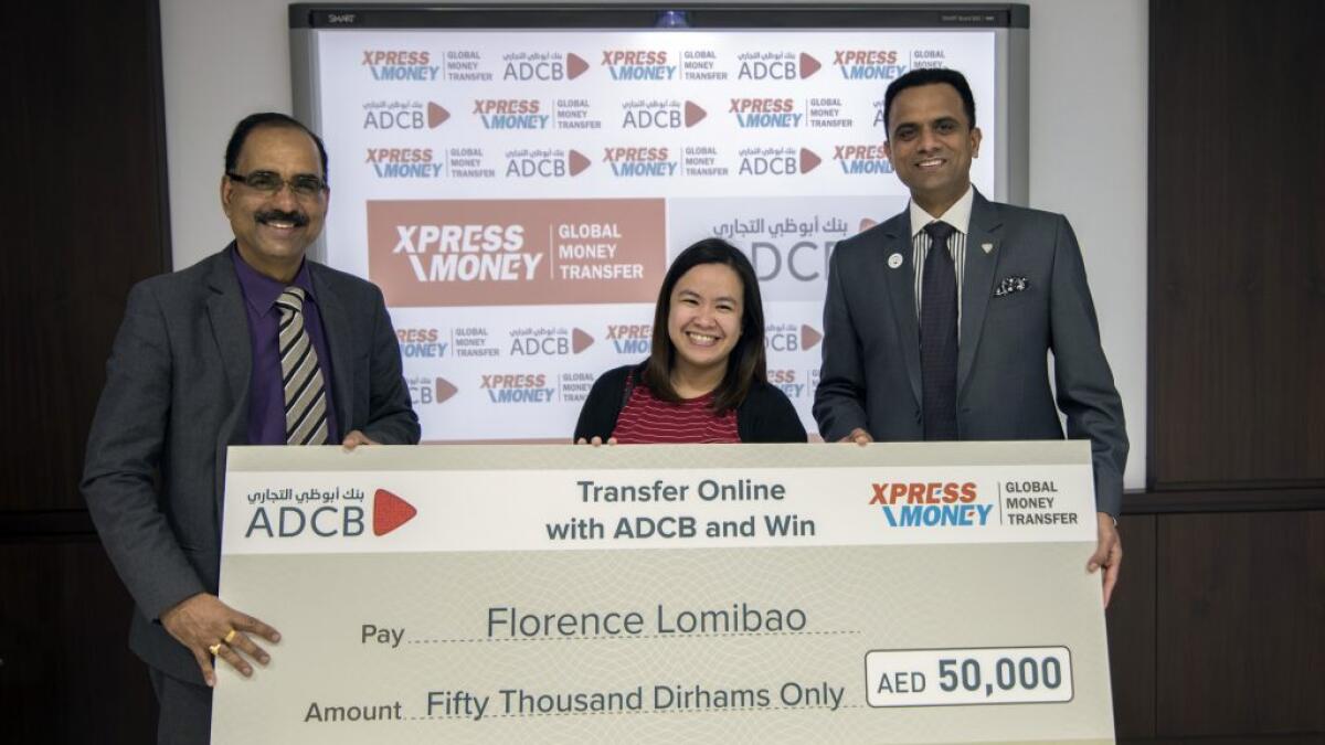 Filipino expat in Dubai remits money, wins Dh50,000 