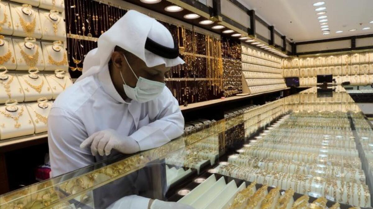 Spot gold slid 1.9 per cent to $1,678.81 per ounce. - Reuters