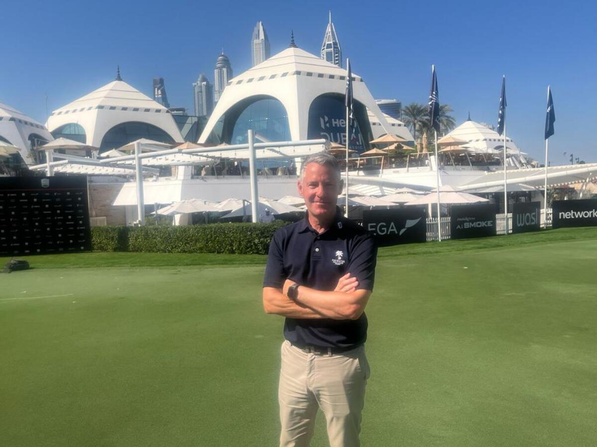 Dean Nelson, the new manager of the Emirates Golf Club. — Supplied photo