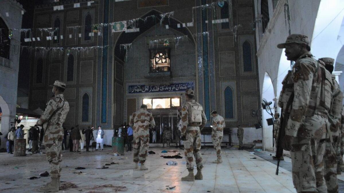 Watch: Pakistan shrine bomber bypassed security check