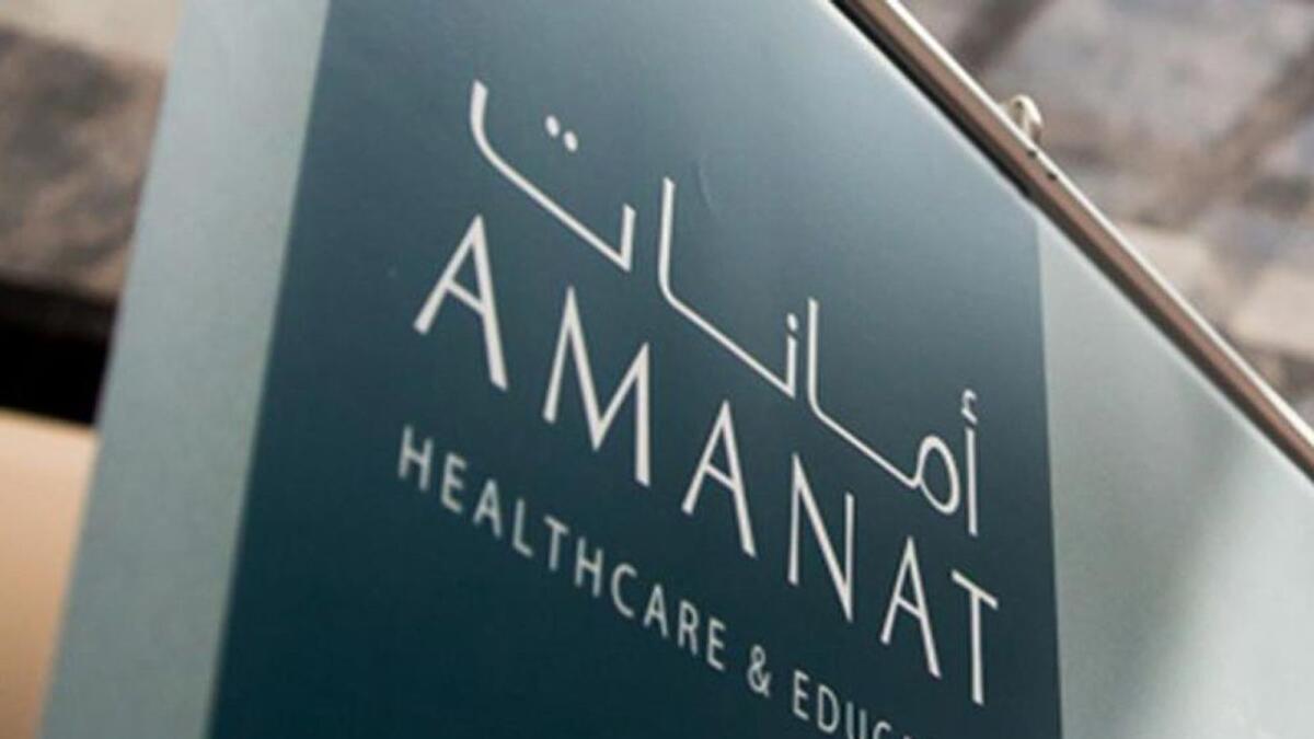 In first half of 2022, Amanat’s healthcare platform continued to record strong year-on-year growth delivering an income of Dh27.3 million. — File photo