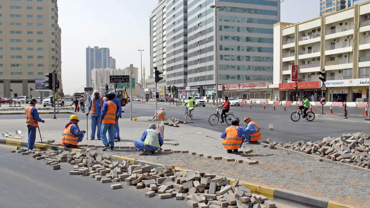 Sharjah King Faisal Street repairs leave motorists fuming