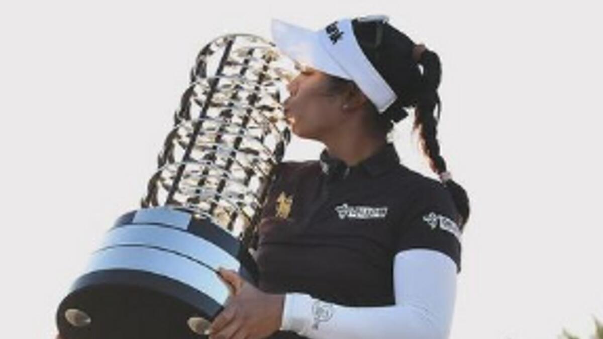 Thailand's Patty Tavatanakit took the top prize in the recent $5 million ARAMCO Saudi Ladies International Presented by PIF. -  Instagram