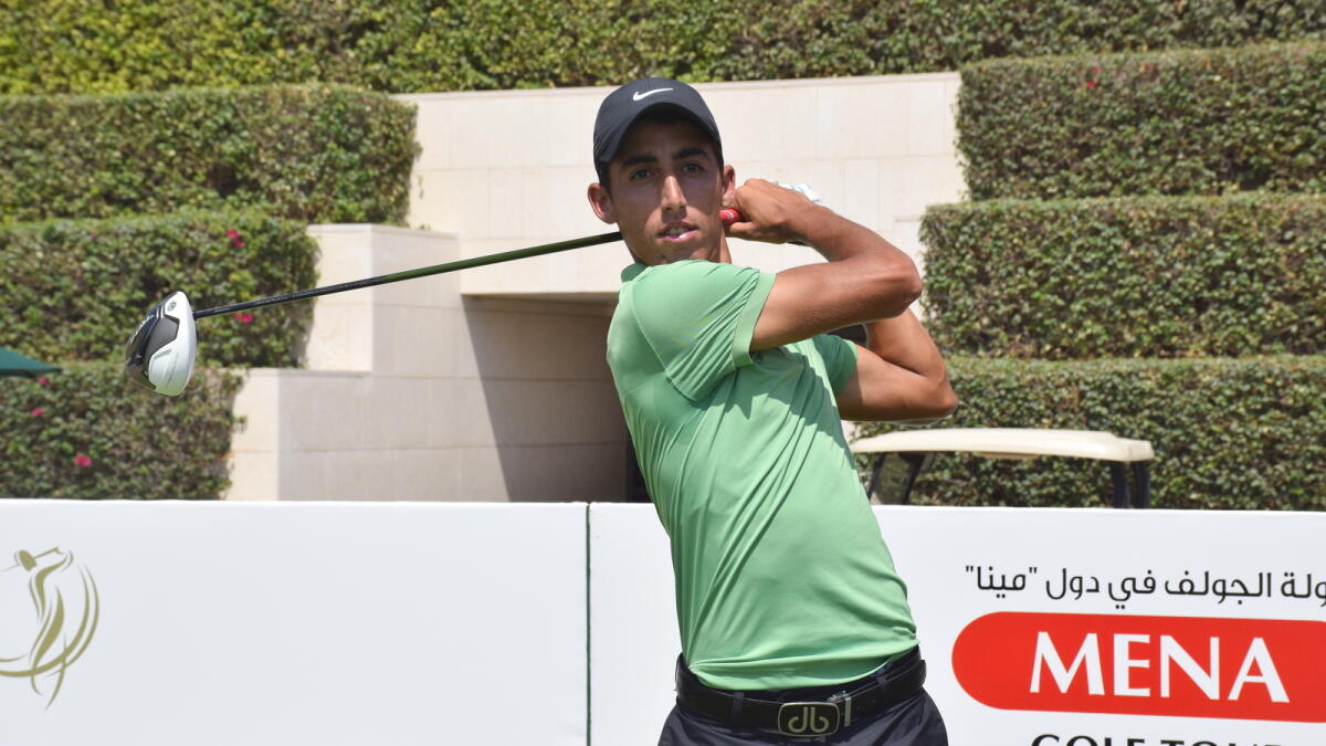 Morocco’s Mehdi Saissi carded a neat 68. 
