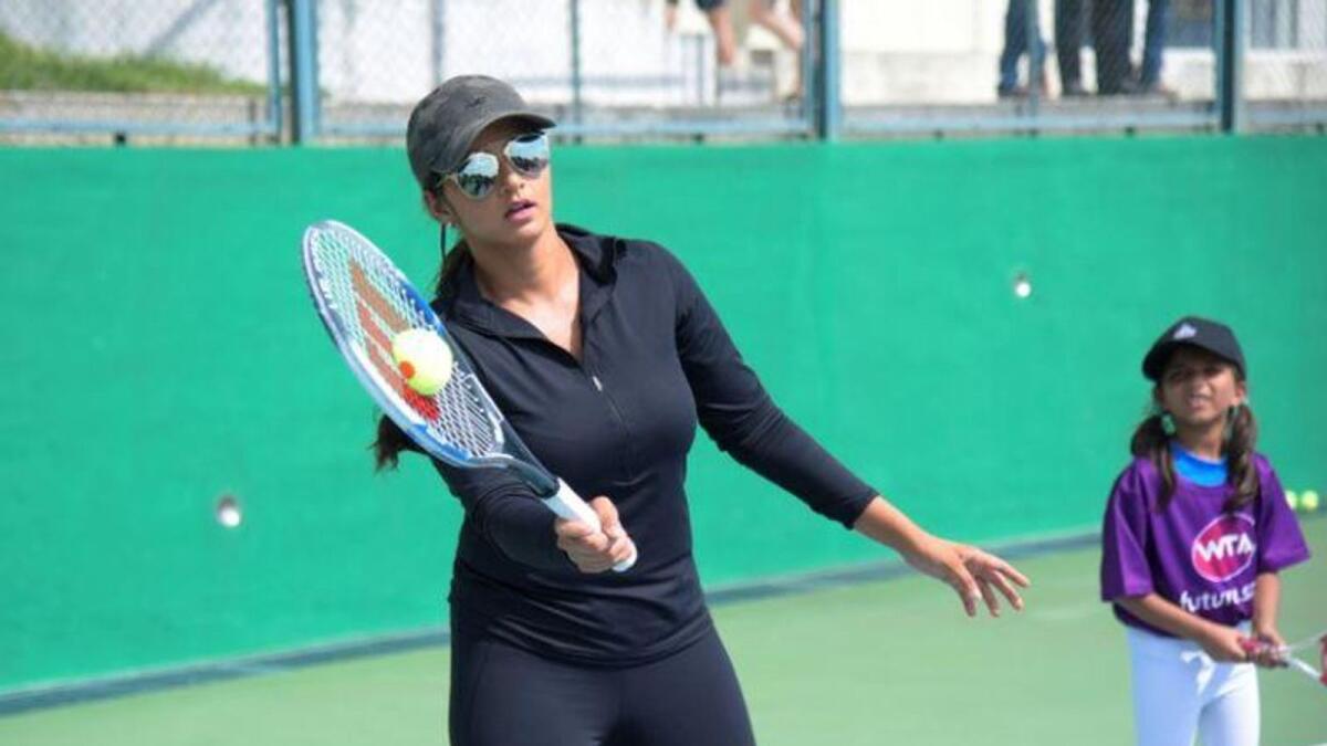Indian tennis star Sania Mirza. (Reuters)
