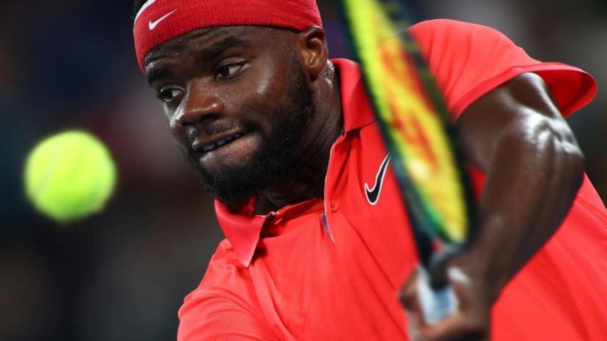 Tiafoe, 22, was born to immigrant parents from Sierra Leone, with his father working as a janitor at a tennis centre in Maryland