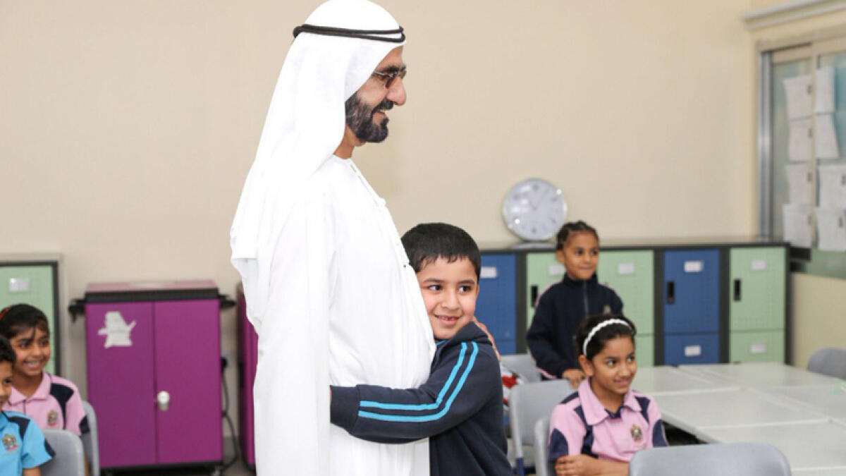 Video: Sheikh Mohammed allocates Dh1.5b to build new generation of schools