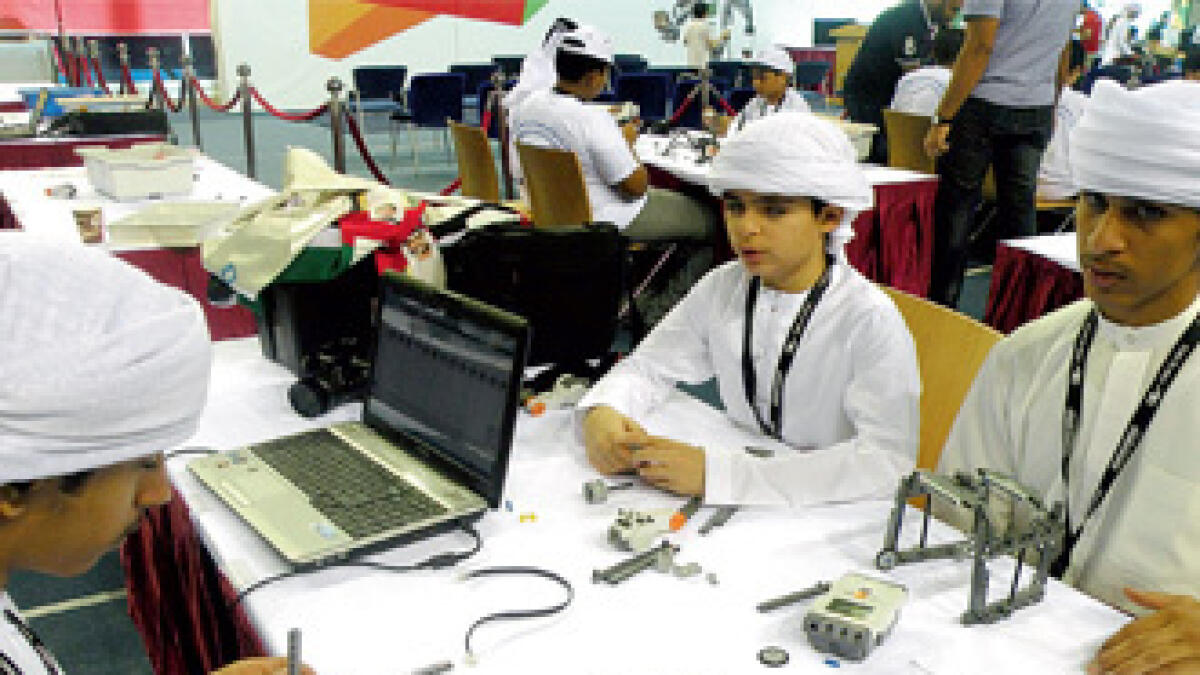 UAE schools win at robot olympiad