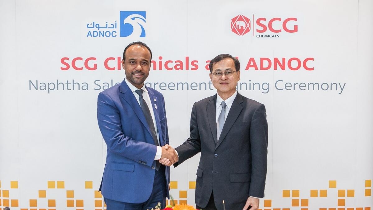 Adnoc signs 3-year deals for naphtha sales