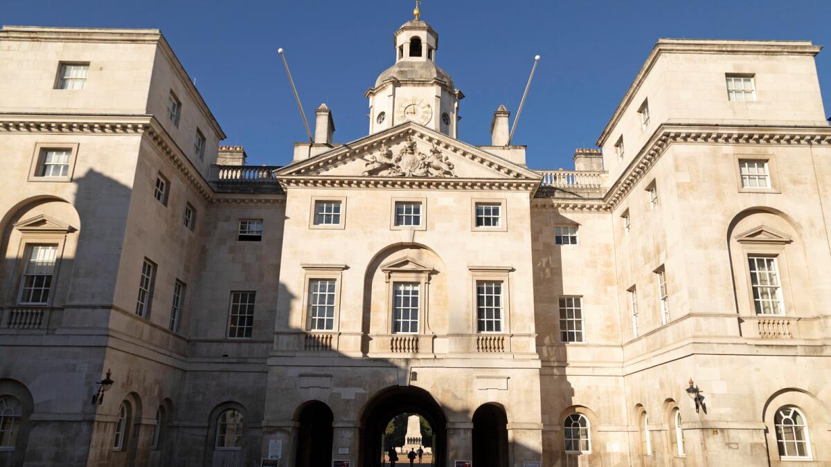 Horse Guards building at Whitehall