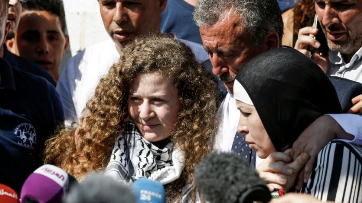 Resistance continues, says Palestinian teen released from Israel jail