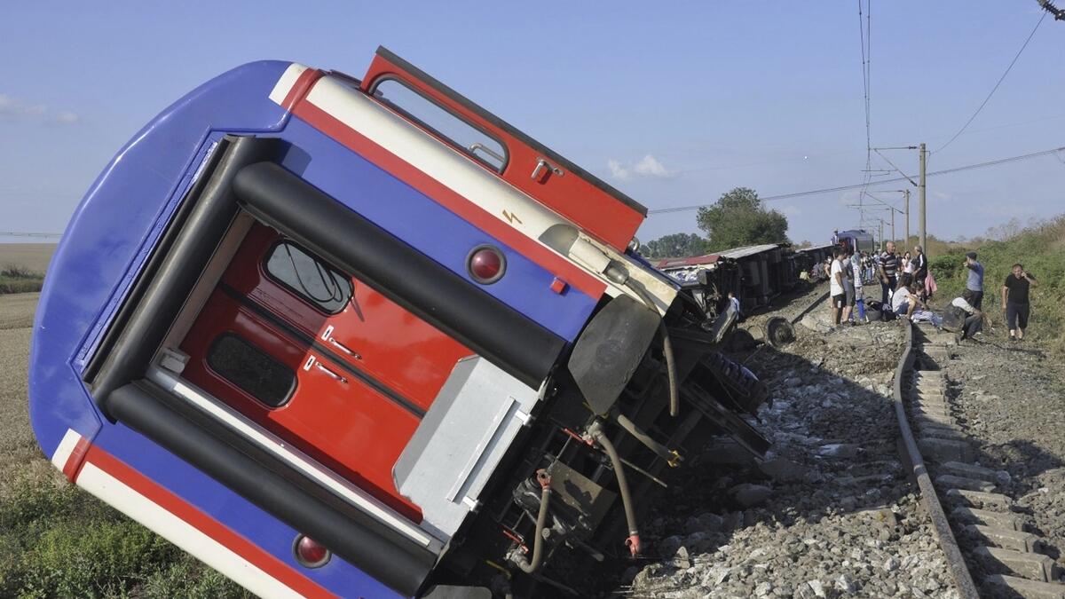 At least 10 killed, 73 injured in Turkey train derailment