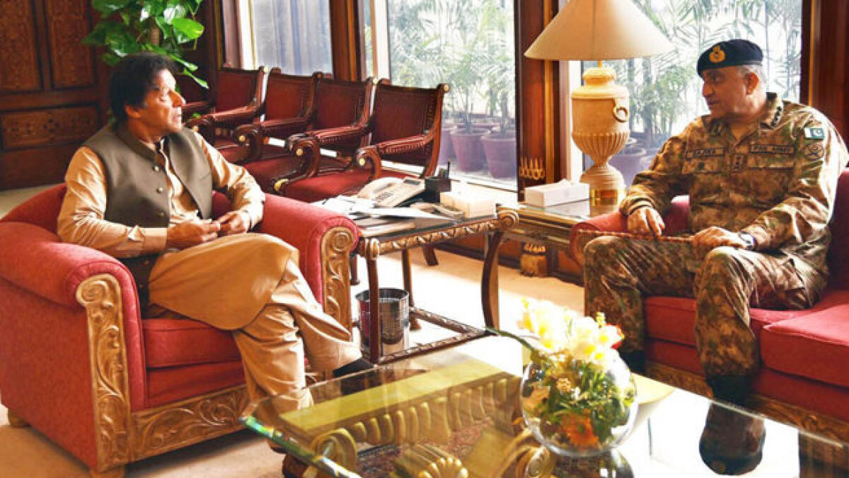 Imran Khan, army chief bajwa, azadi march, maulana falzur rehman