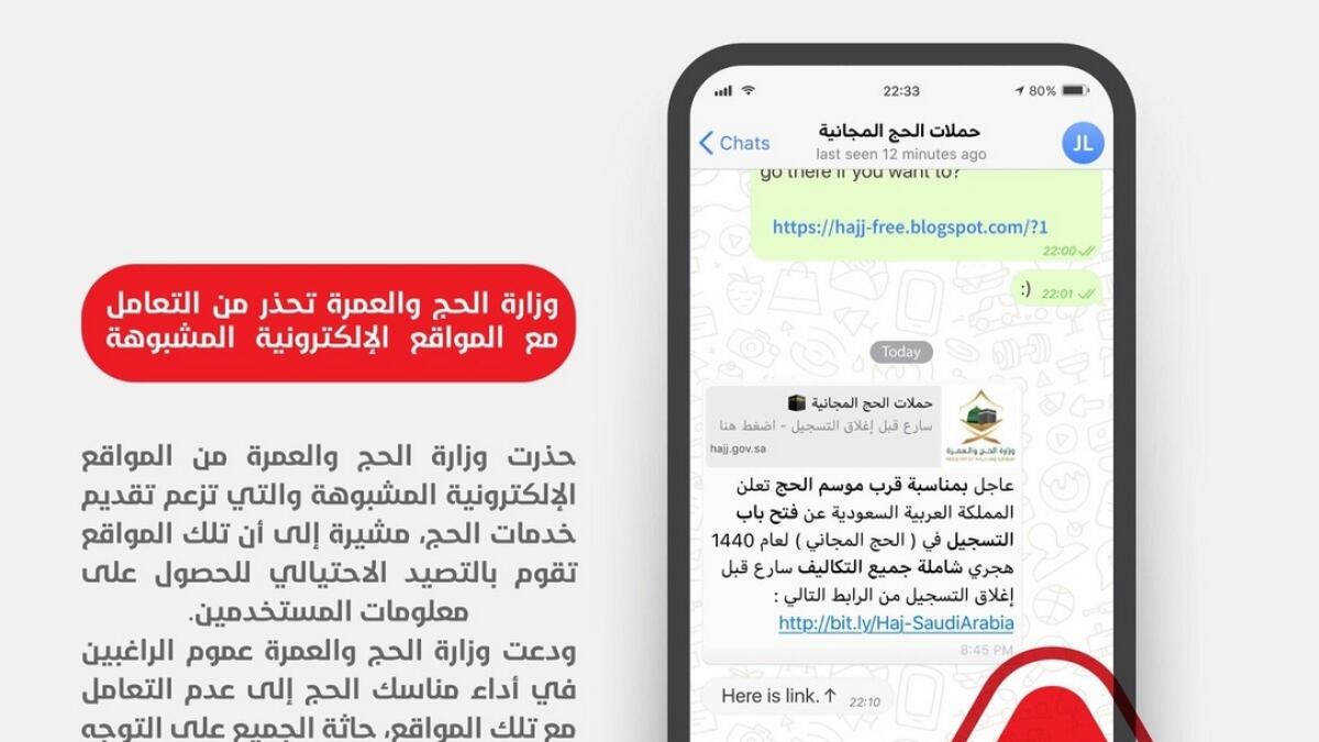 free haj visa, whatsapp, saudi arabia warns, umrah, eid al adha