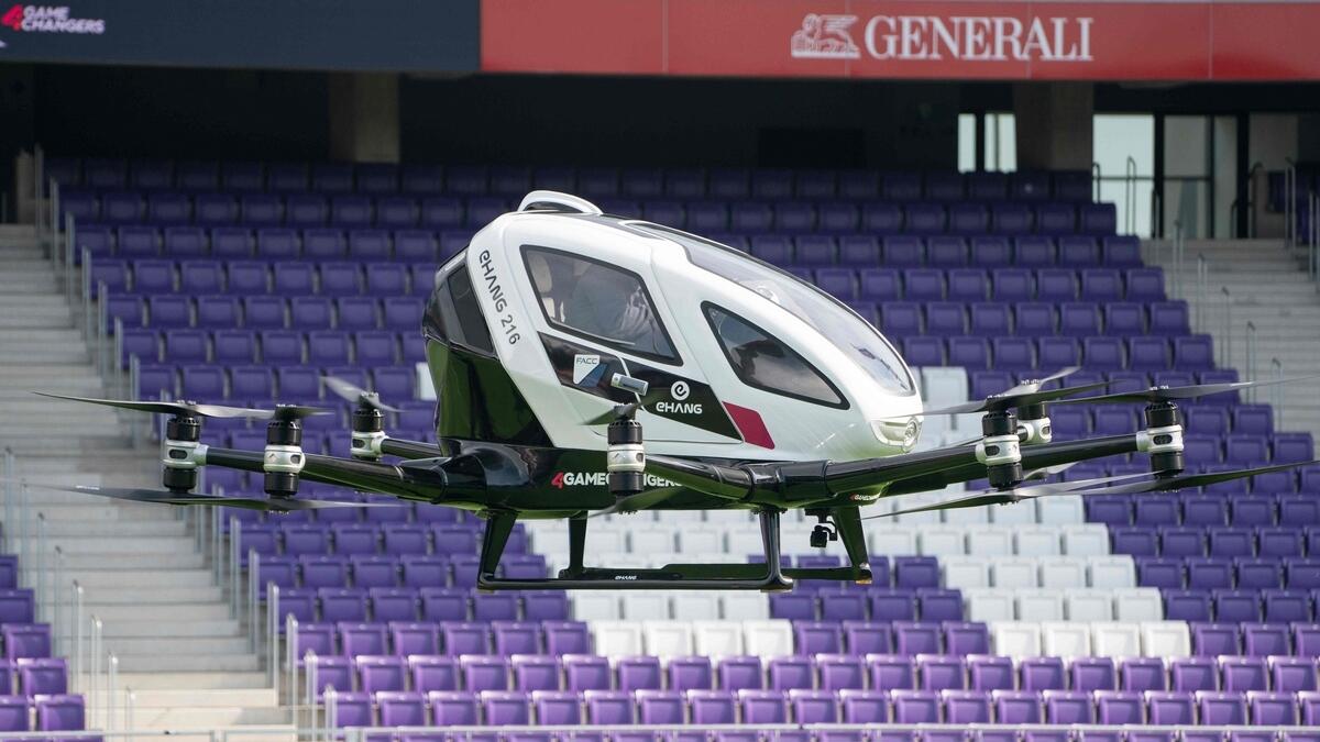 Pilot-less air taxi takes off in Vienna