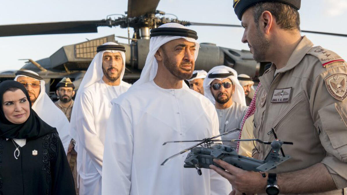 Mohamed bin Zayed commends Emirati defence expertise