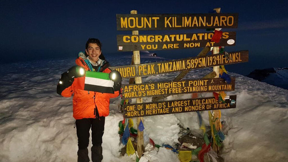 14-yr-old conquers siblings Mt. Kilimanjaro records 