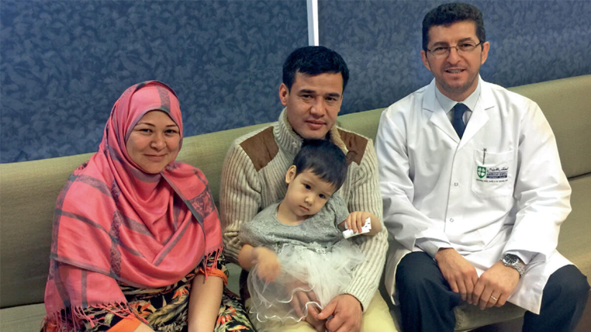 Life-changing series of surgeries for Afghan toddler at Dubai hospital