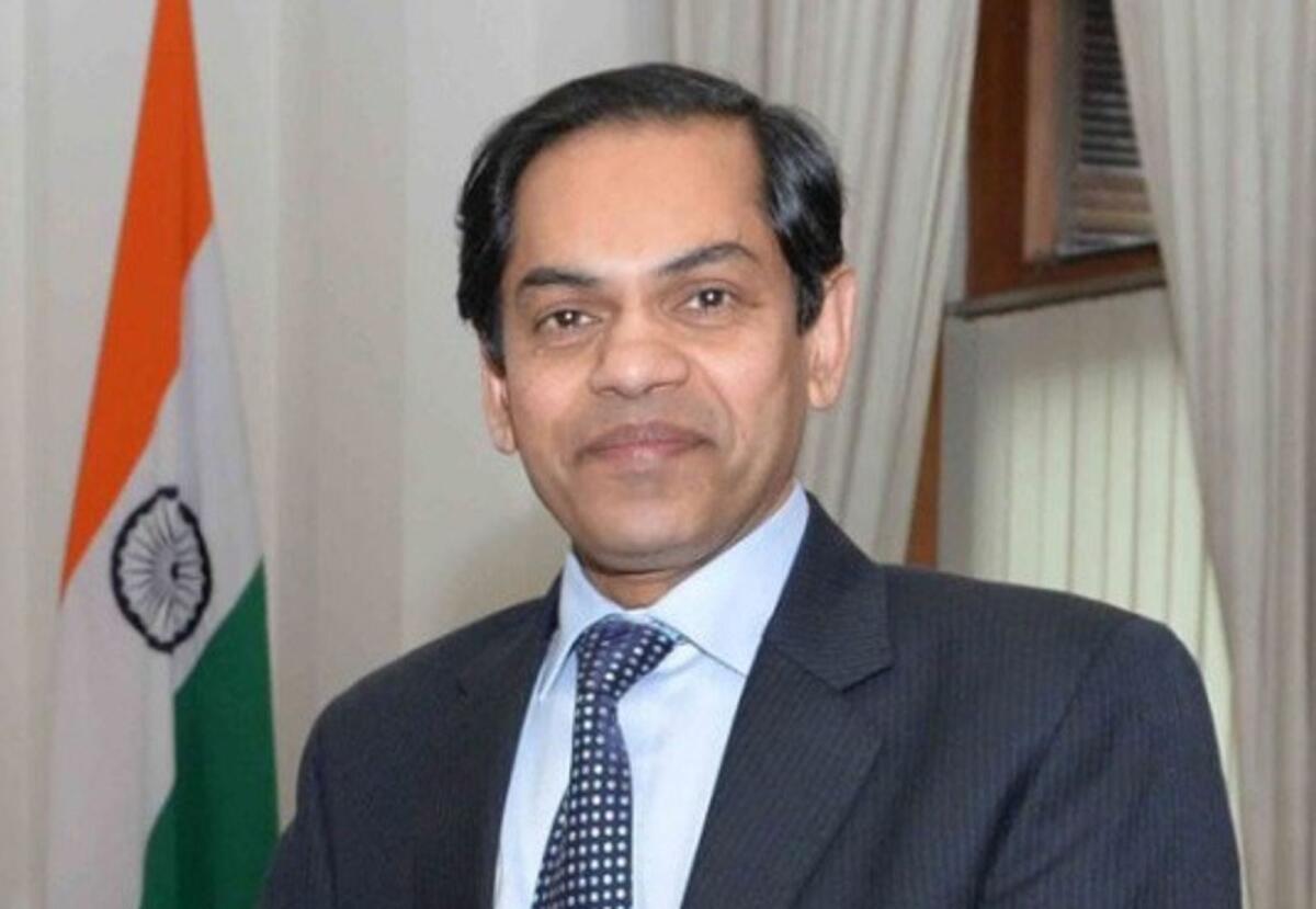 Sunjay Sudhir, Indian Ambassador to the UAE.