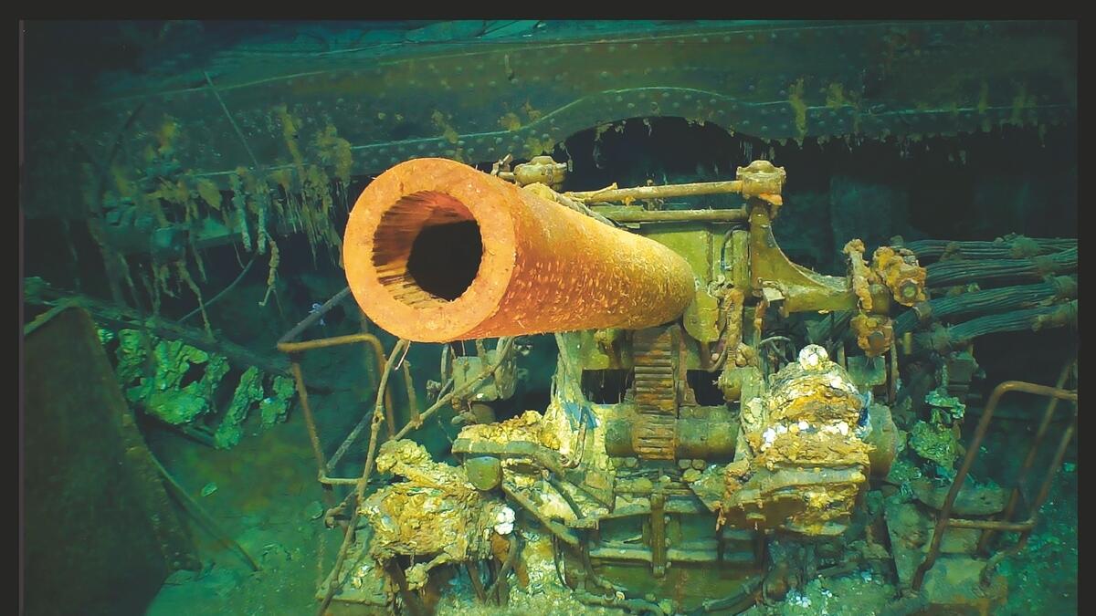USS Lexington ruins found after 76 years