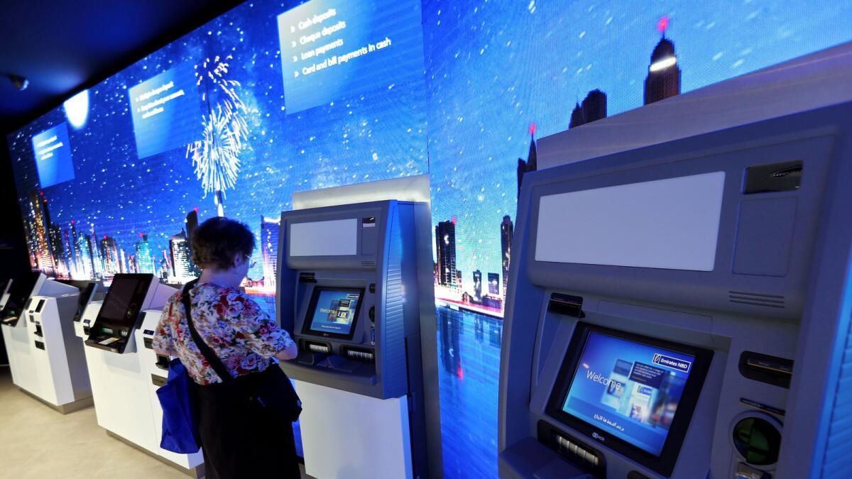 Emirates NBD’s significant investment in digital and technology over the last few years allowed the Group to seamlessly adjust to this change in customer banking behaviour. — File photo