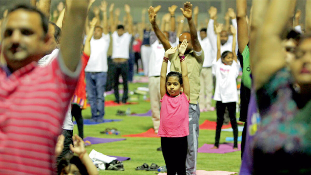 16,000 in Dubai join the world in celebrating yoga