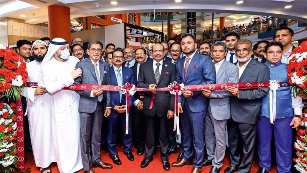 MGD’s showroom at Mazyad Mall was inaugurated by Yusuff Ali M A, vice-chairman of Abu Dhabi Chamber of Commerce and Industry and chairman and managing director of Lulu Group, in the presence of K P Abdul Salam, vice-chairman at Malabar Group, including other team members.