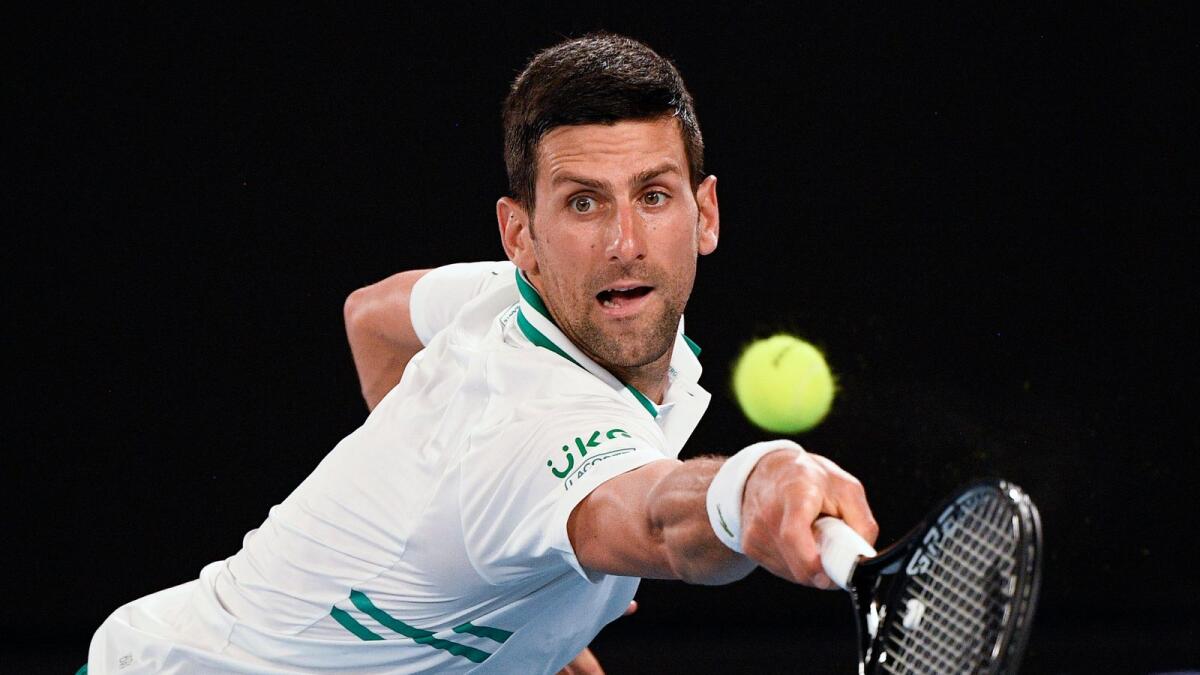 Serbia's Novak Djokovic has never lost a final at Melbourne Park. — AP