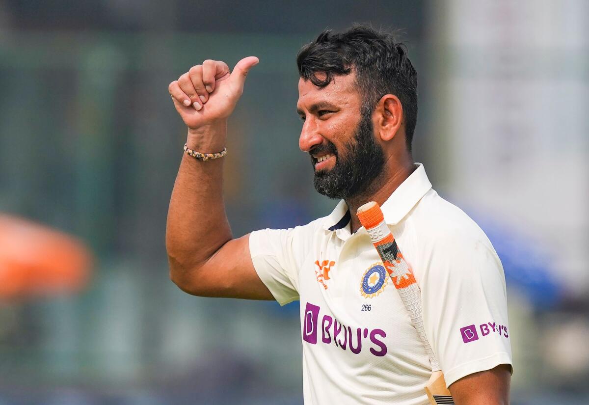 Pujara played extensively in the English County Championship. — PTI