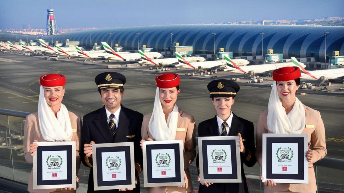 Flyers name Dubais Emirates as best airline in the world