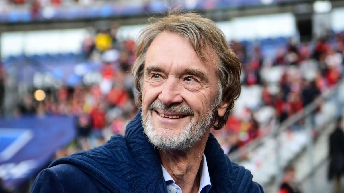 British INEOS Group chairman and OGC Nice's owner Jim Ratcliffe. (AFP)