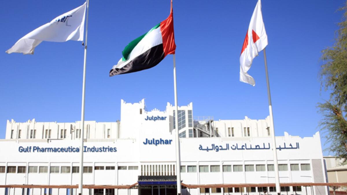 The Julphar office in Ras Al Khaimah.  - KT file