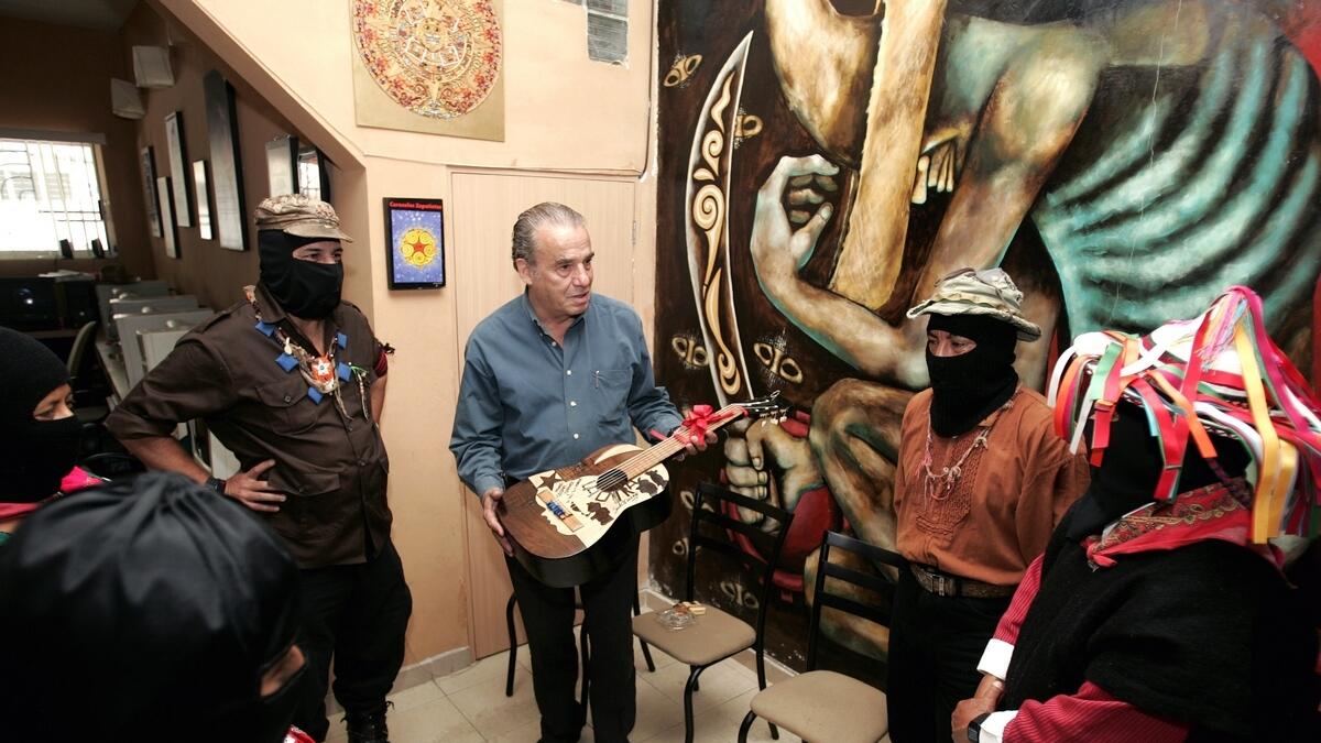 Oscar chavez, Mexico, singer, protest, death, coronavirus, music