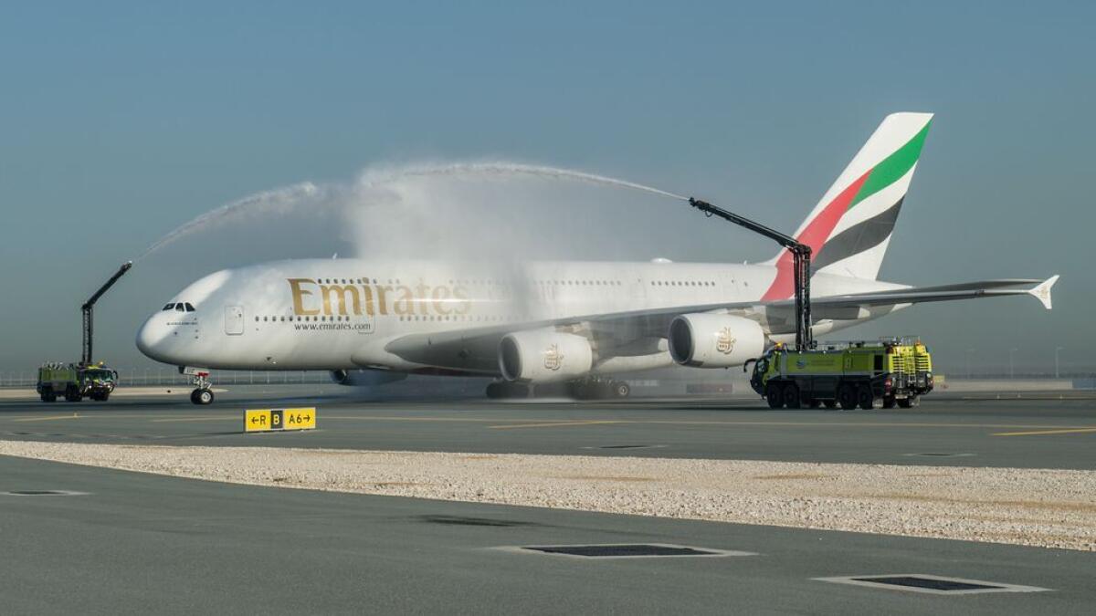Video: Emirates A380 flies shortest journey of just 379km