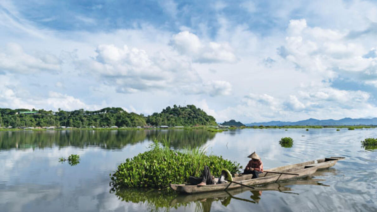 Loktak Lake in Manipur