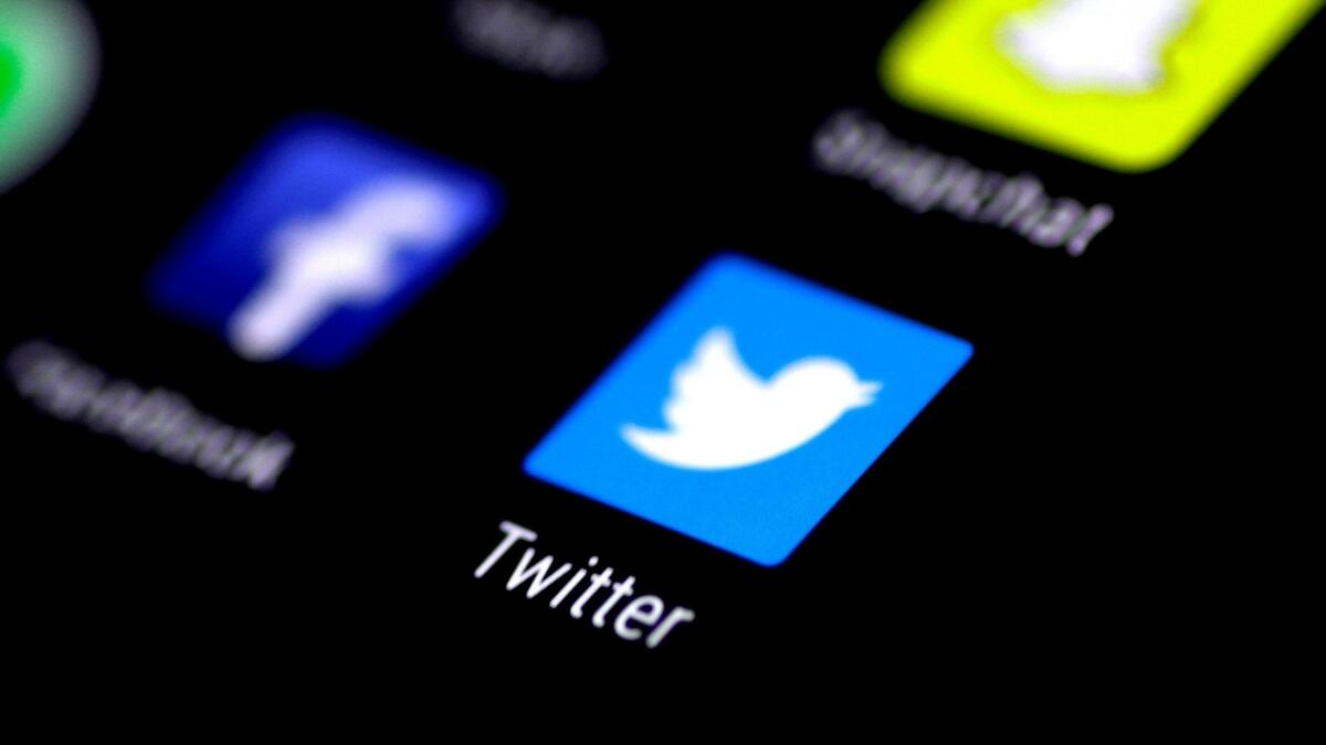 Fact-checking groups said they welcomed Twitter's new approach, which adds a 'get the facts' tag linking to more information. - Reuters