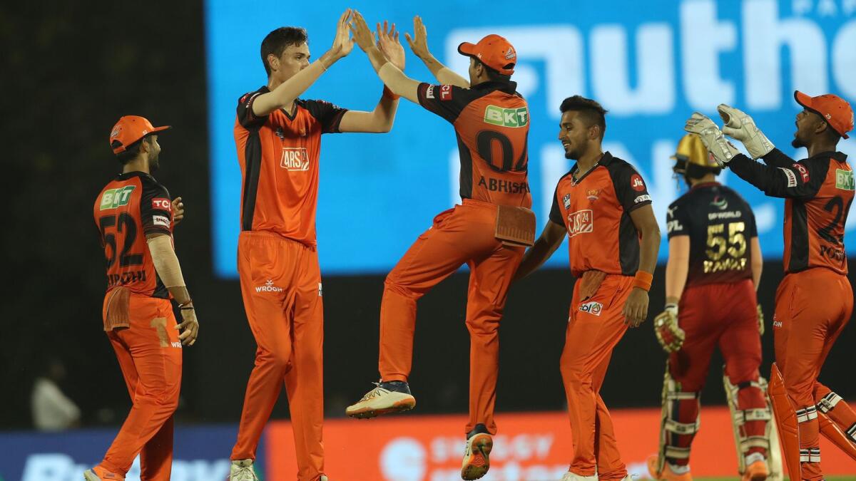 Sunrisers Hyderabad have won five matches on the trot after losing the first two matches. (BCCI)