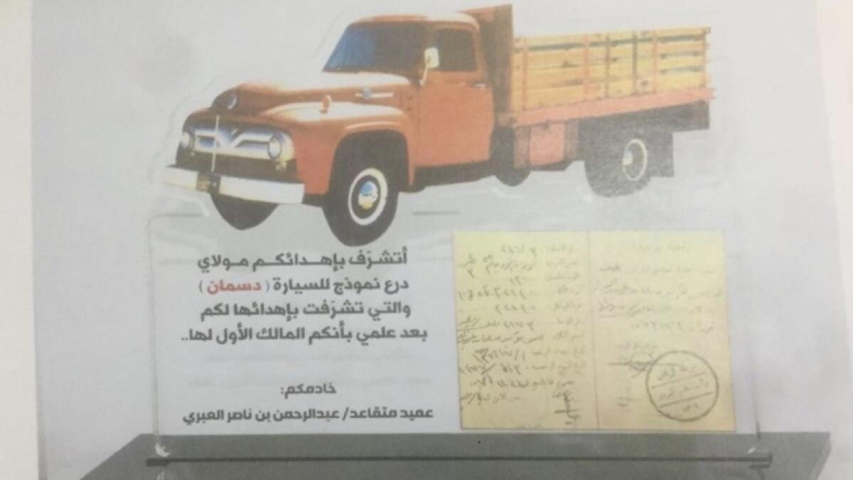 Why this man gifted a rare truck to Saudi King Salman 