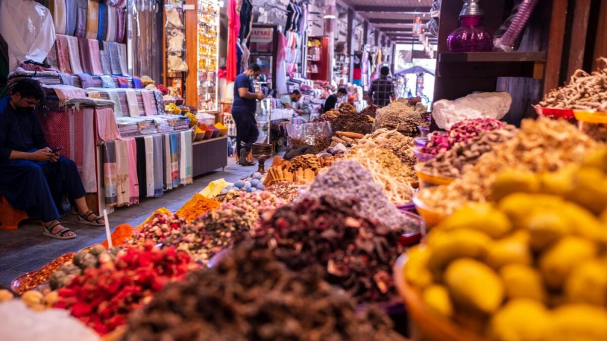 The Spice Souk brims with a variety of top quality spices, herbs and tea, and gives visitors a glimpse of Arabian traditions.