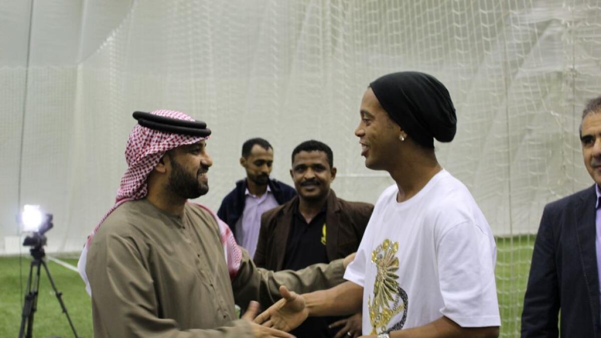 Football legend Ronaldinho to visit Dubai