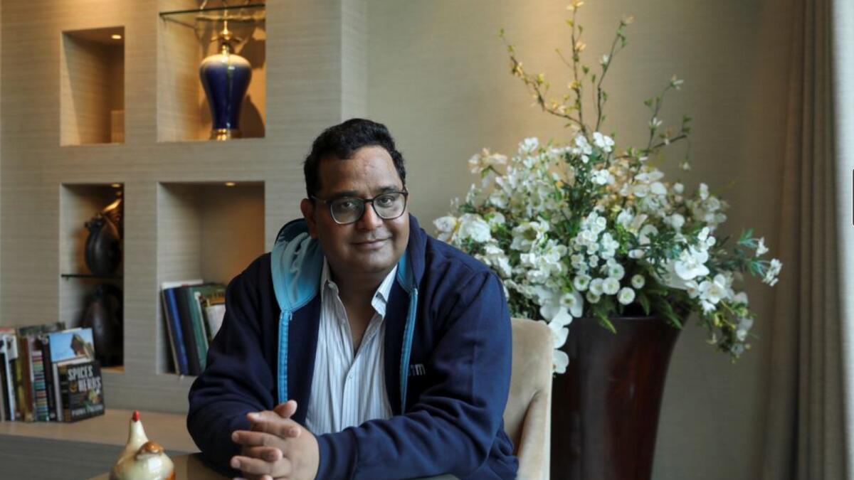Vijay Sharma's company Paytm pioneered digital payments in India. – Reuters