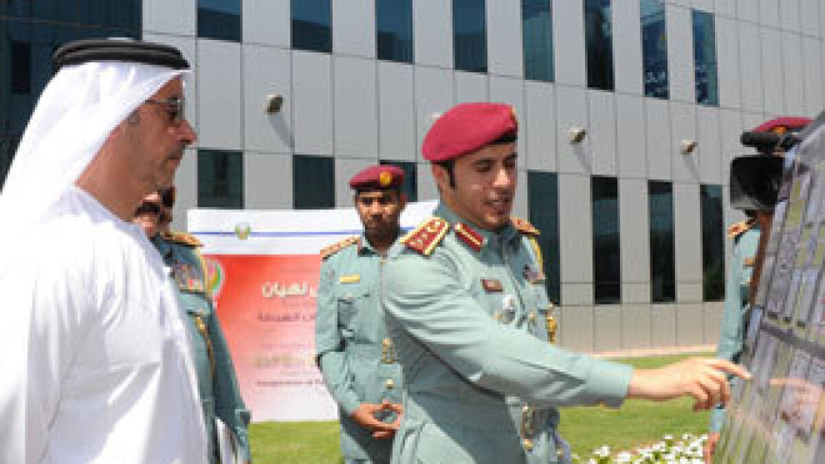Shaikh Saif inaugurates Abu Dhabi Police complex